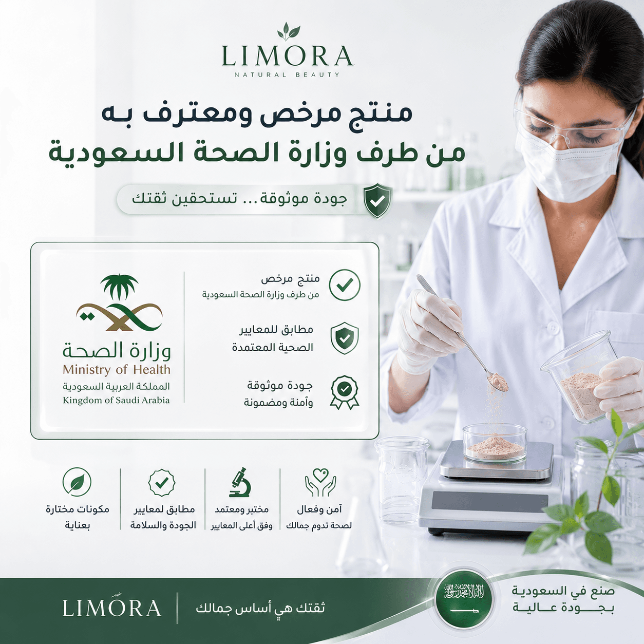مرخص من طرف وزارة الصحة
